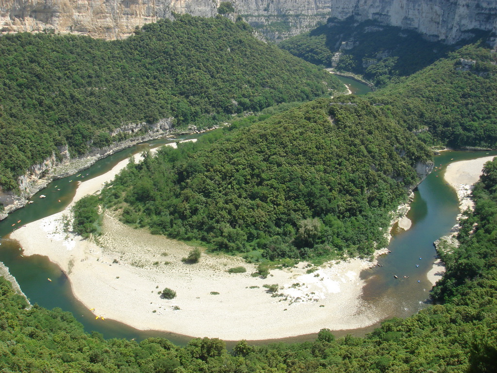 Ardeche canyon
