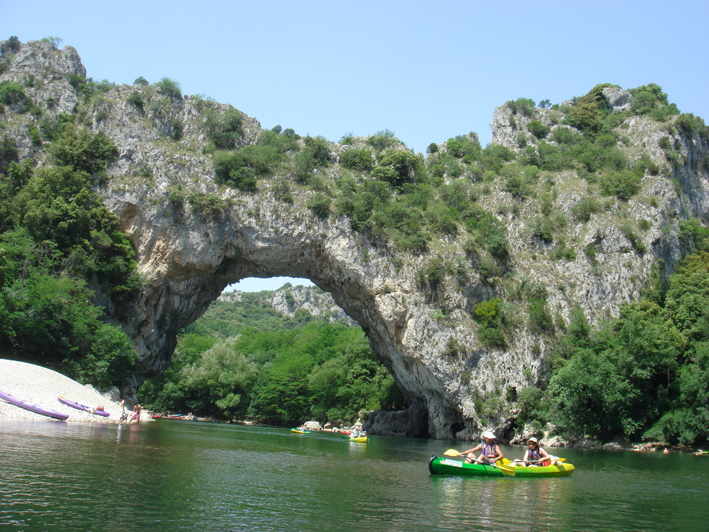 Pont d'Arc. Шедевр природы.