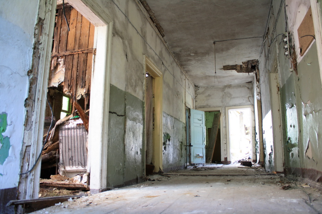 Abandoned sanatorium Beelitz-Heilstatten
