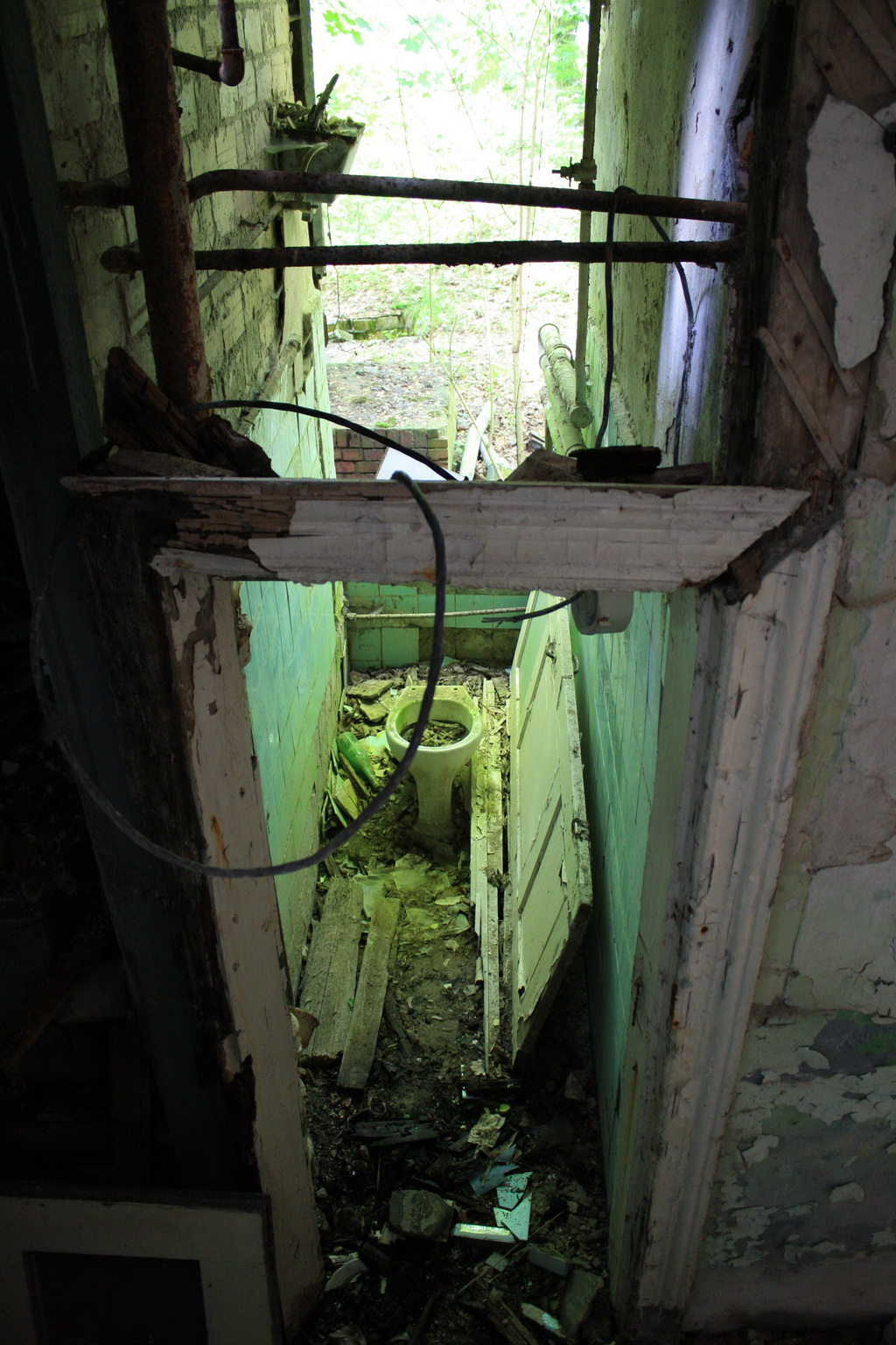 Abandoned sanatorium Beelitz-Heilstatten
