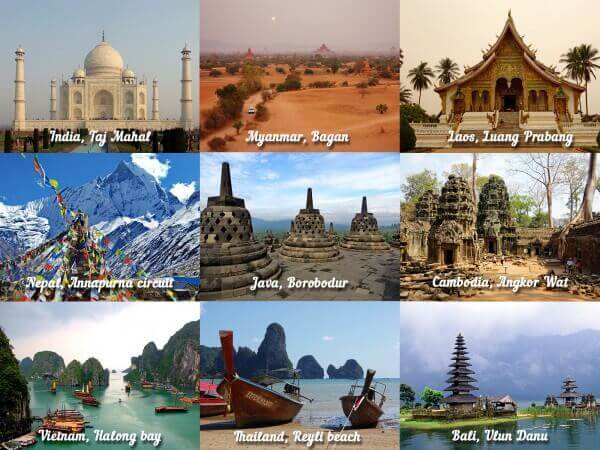 Best countries to travel in Asia