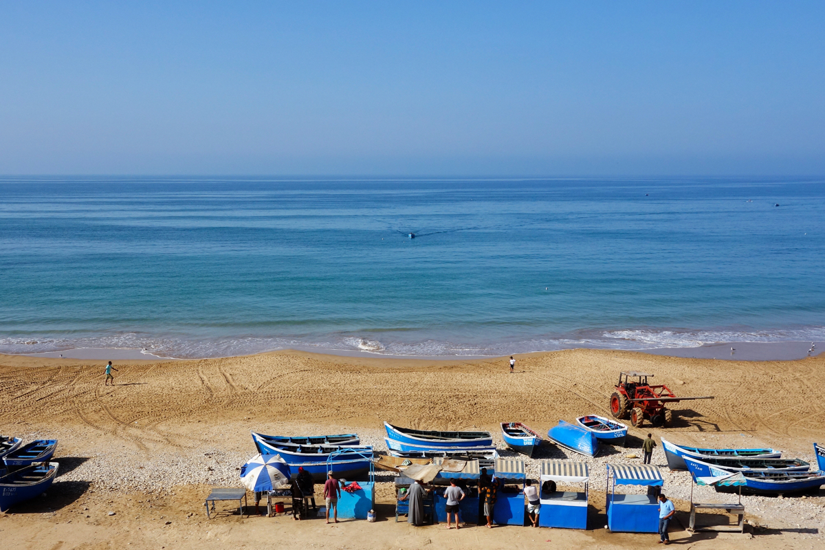 Morning on the beach