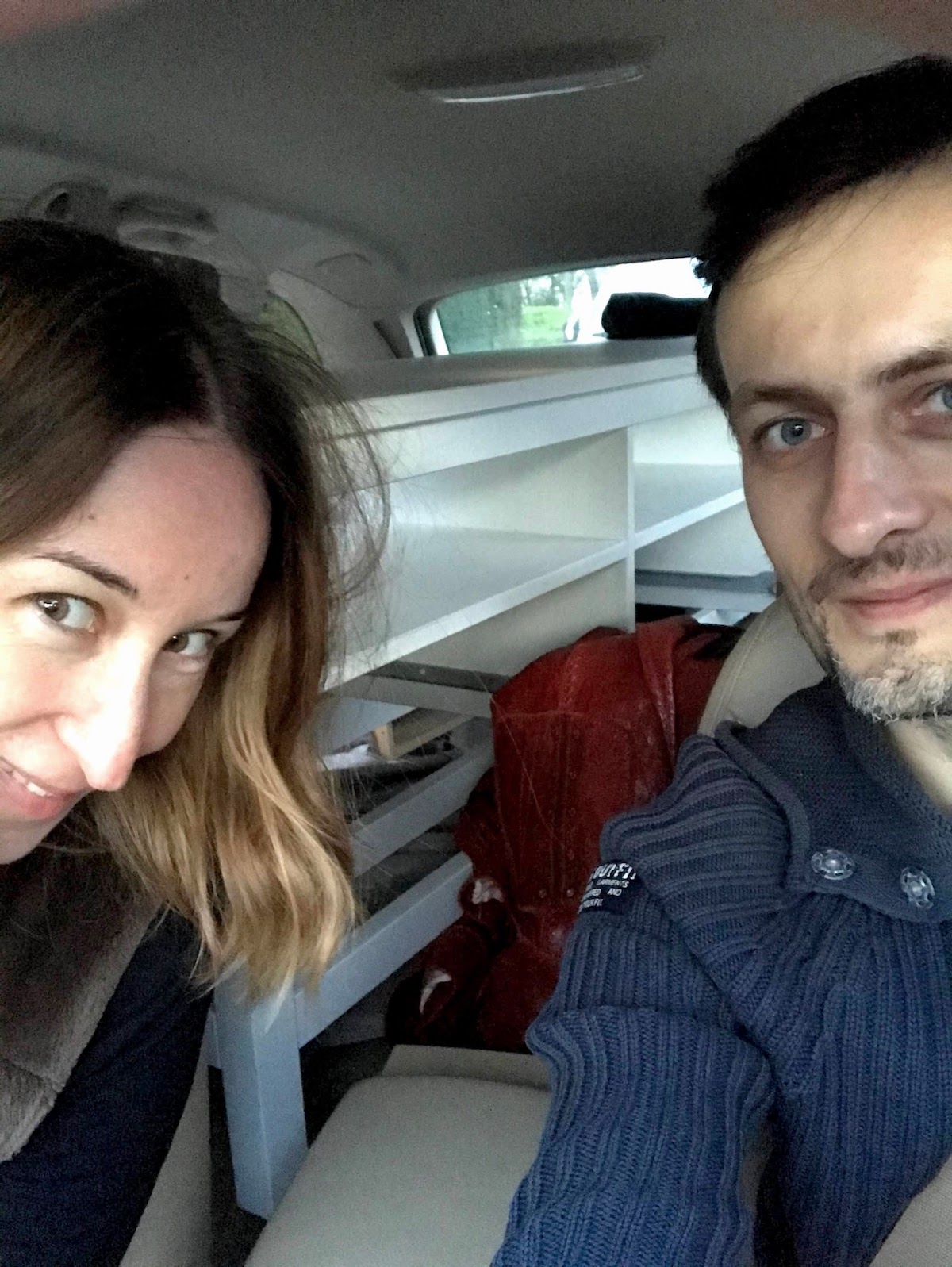 We’re carrying a cabinet