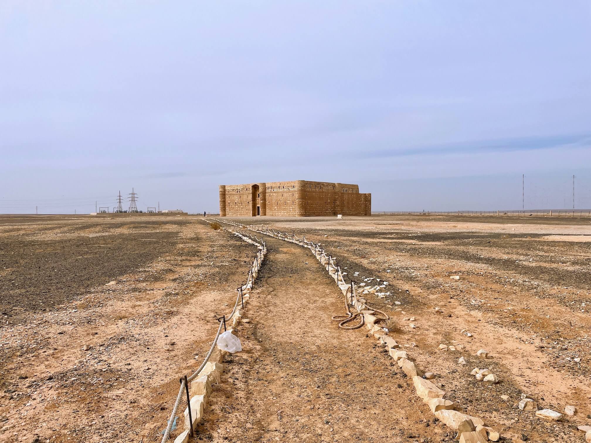 Qasr Kharana in the middle of nowhere
