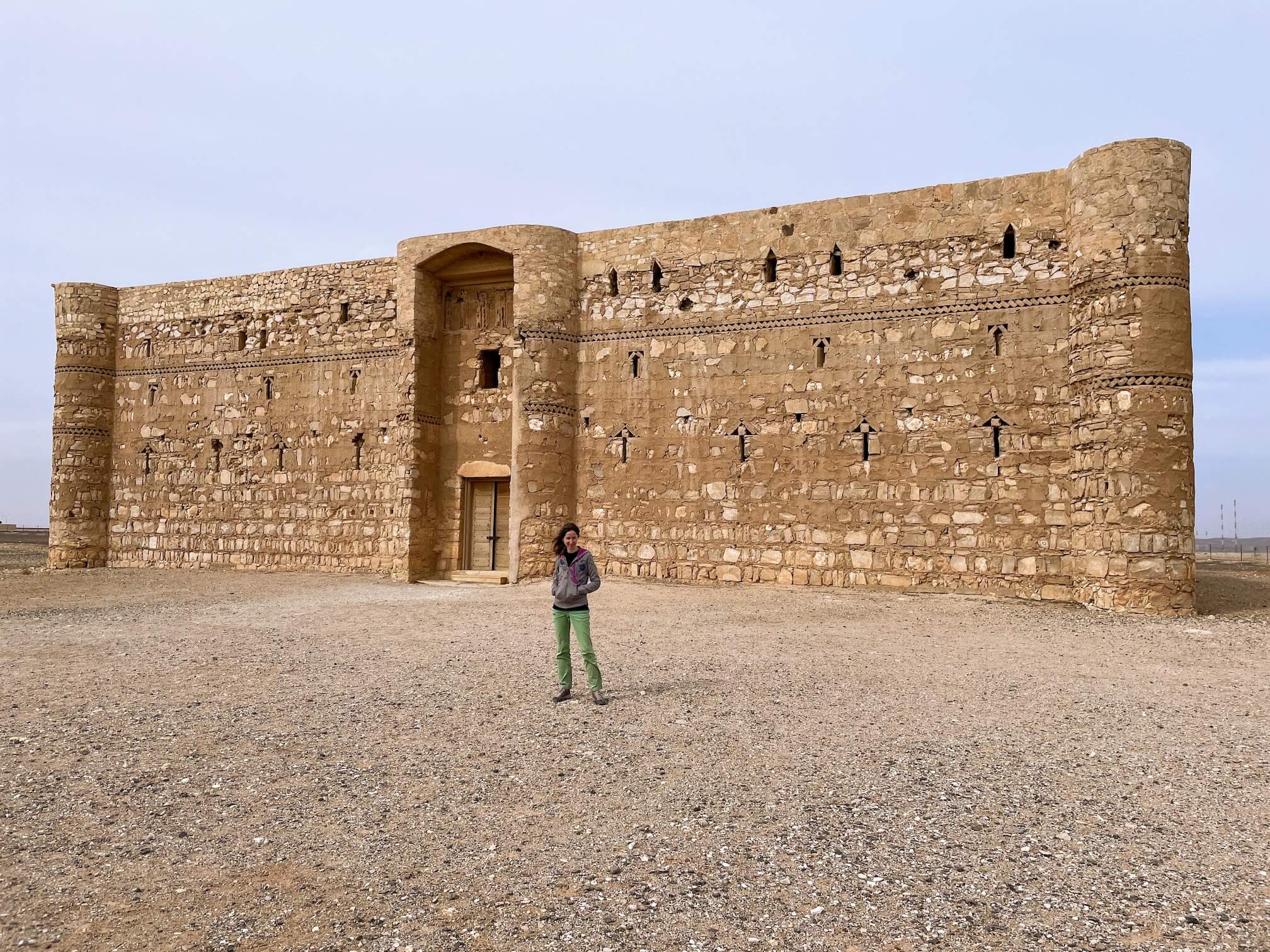Presumably, Qasr Kharana was a resting place for travelers
