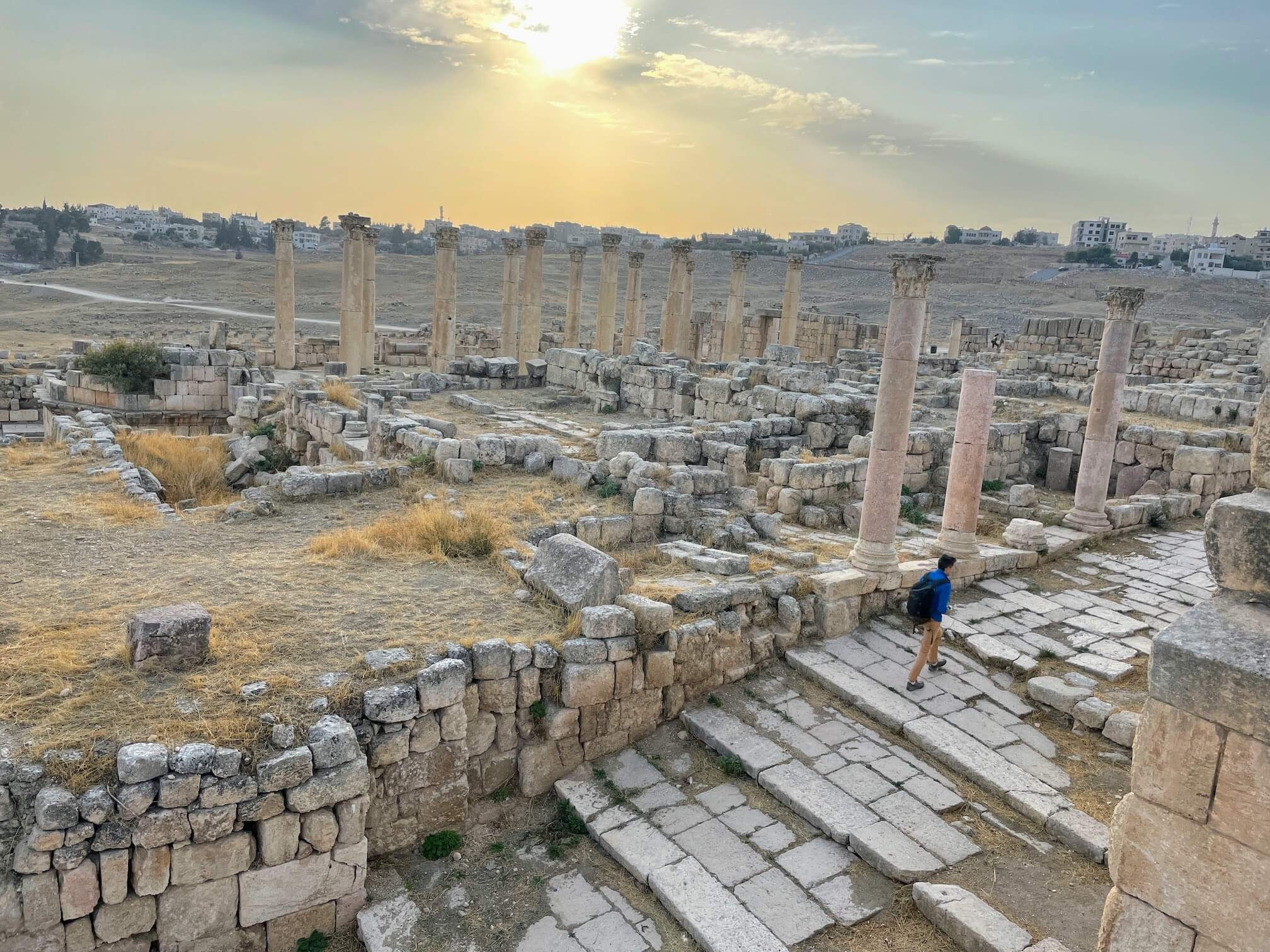 There is still something enchanting about these ancient cities. Especially at sunset.