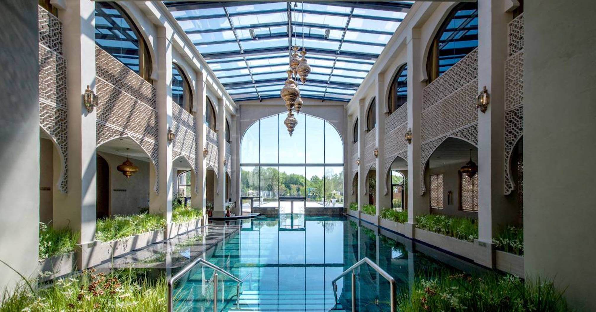 Large indoor pool