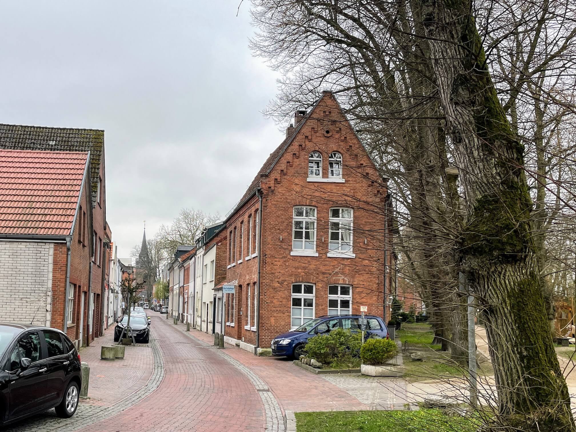 A little street in the center of Aurich