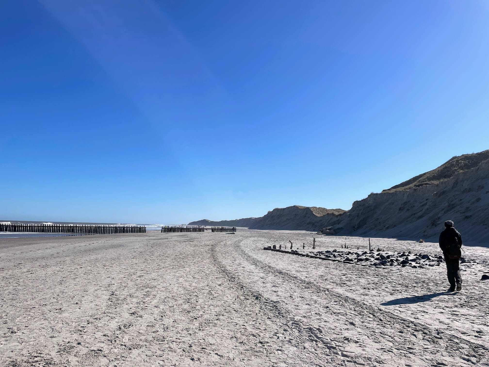 Beach on the island of Norderney