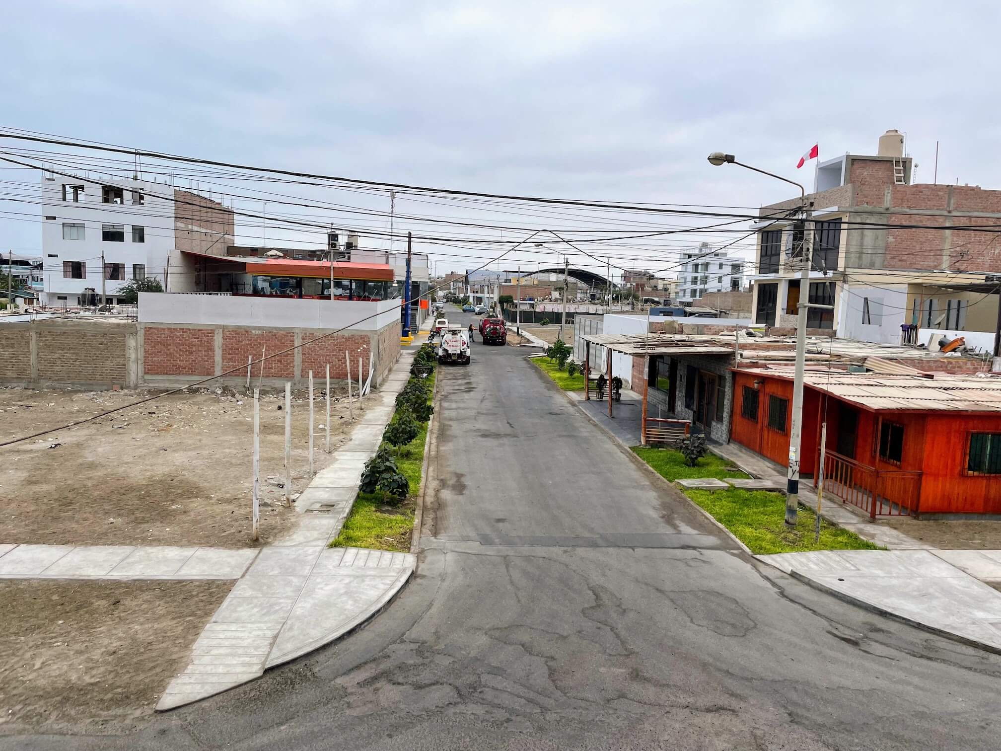 Paracas. A small abandoned town.
