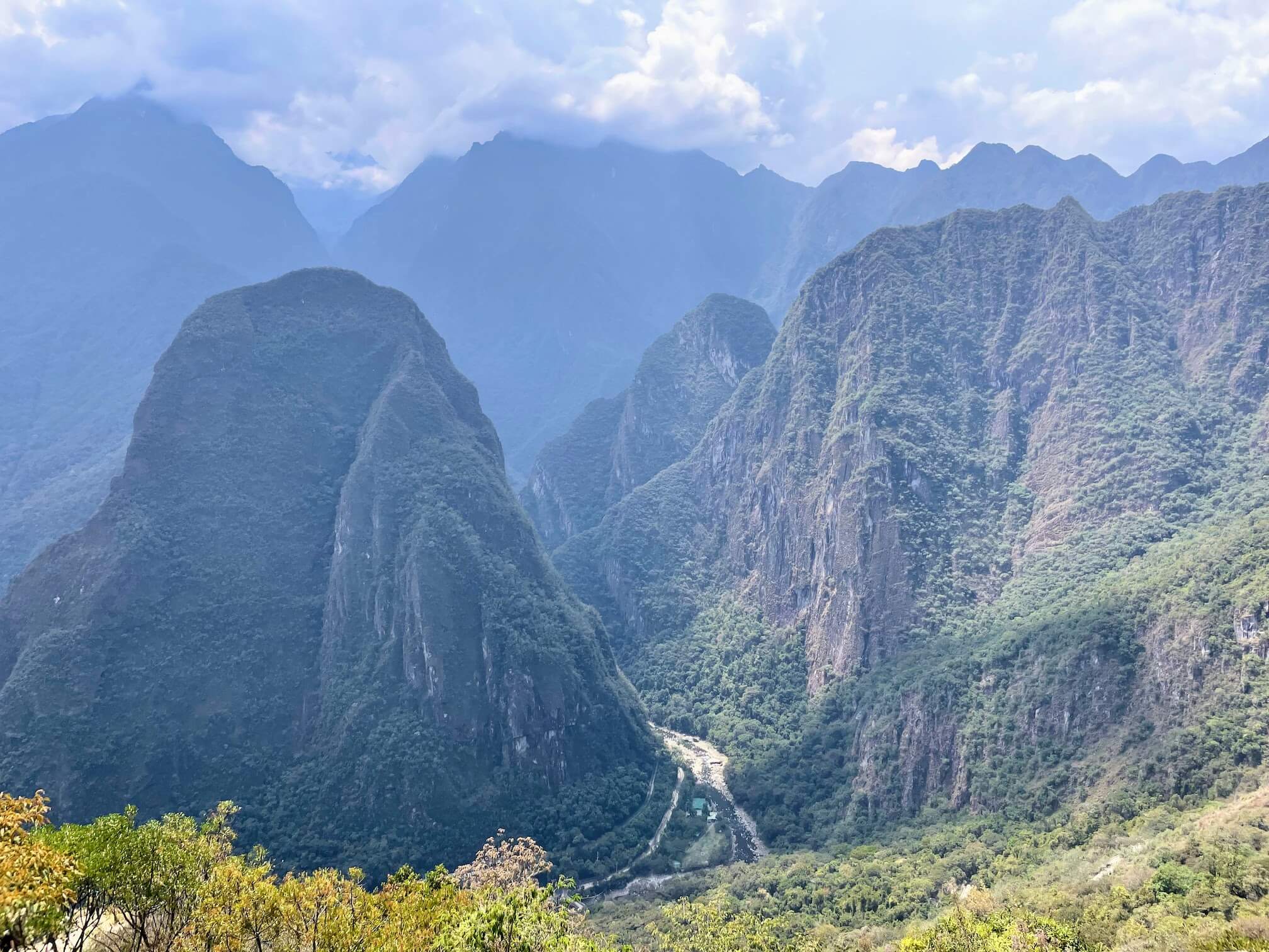 Incredible mountains all around. They are the main beauty of this place.