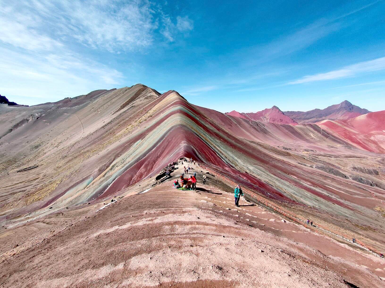 Rainbow Mountains. This isn’t Photoshop! They really look like this. I didn’t believe it either until I saw them myself :)