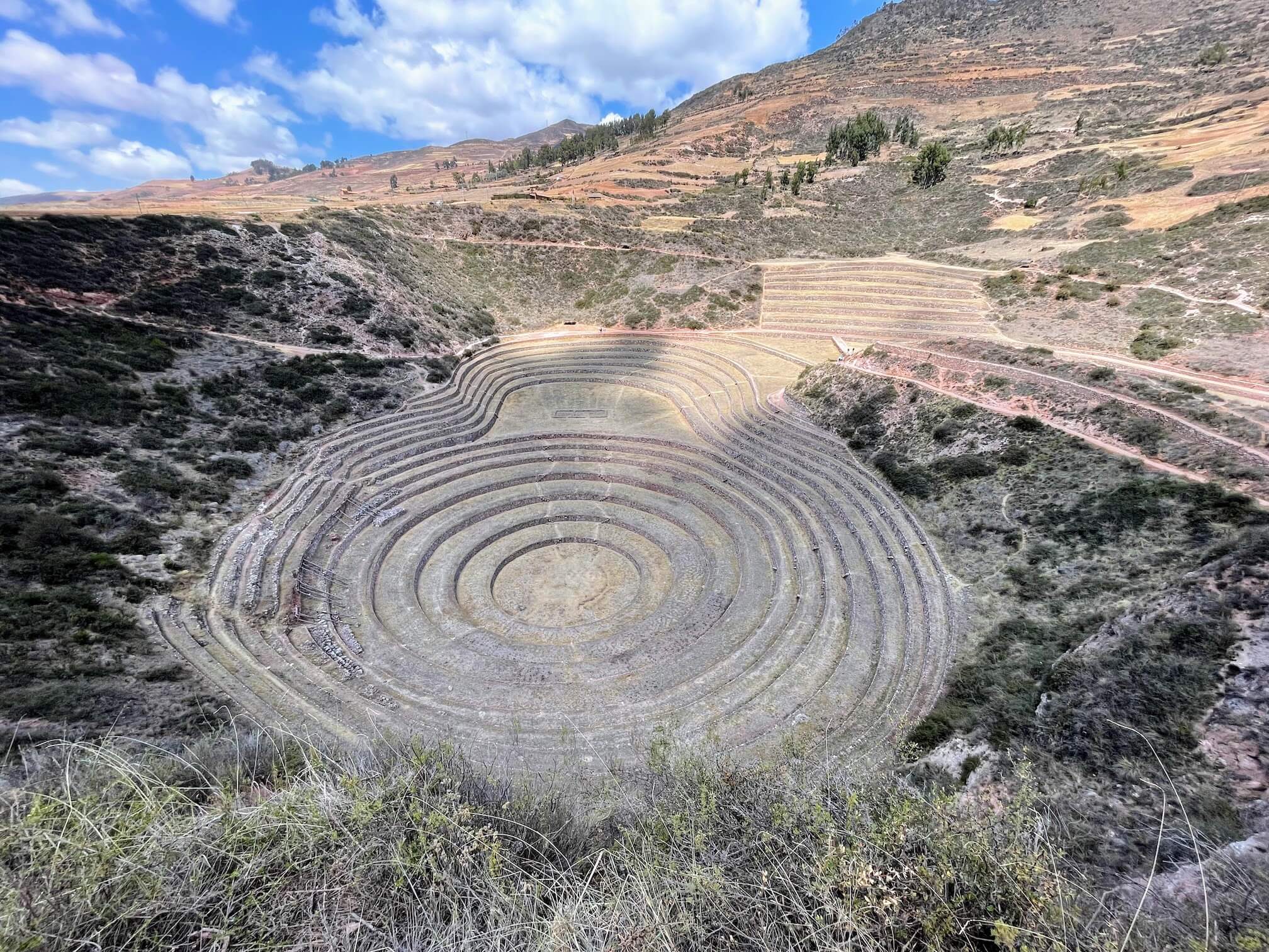 Circular terraces in Moray