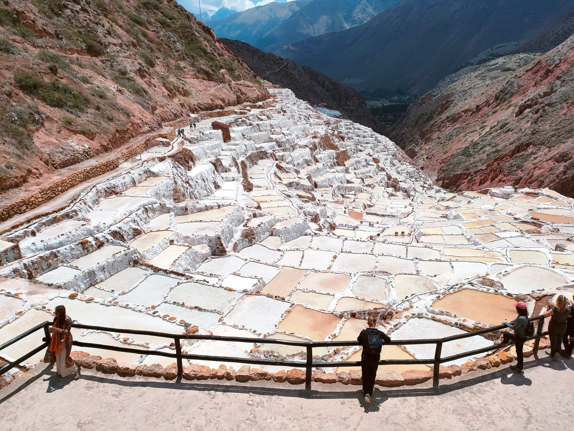 Terraces for tourists