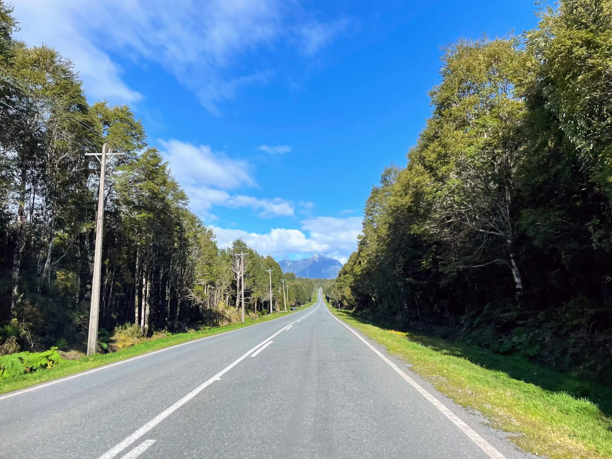 The road to Chaitén