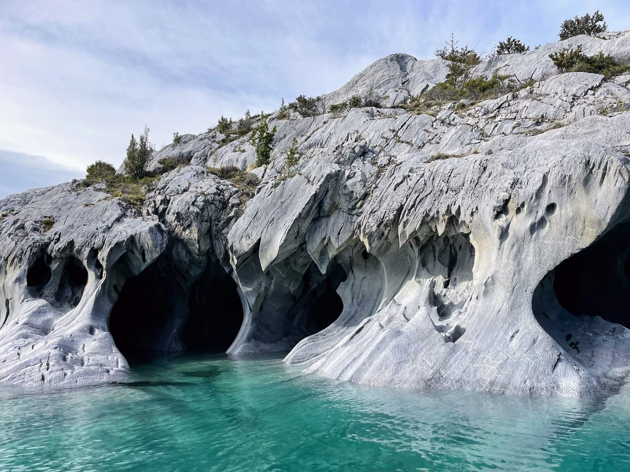 Water has created incredible shapes...