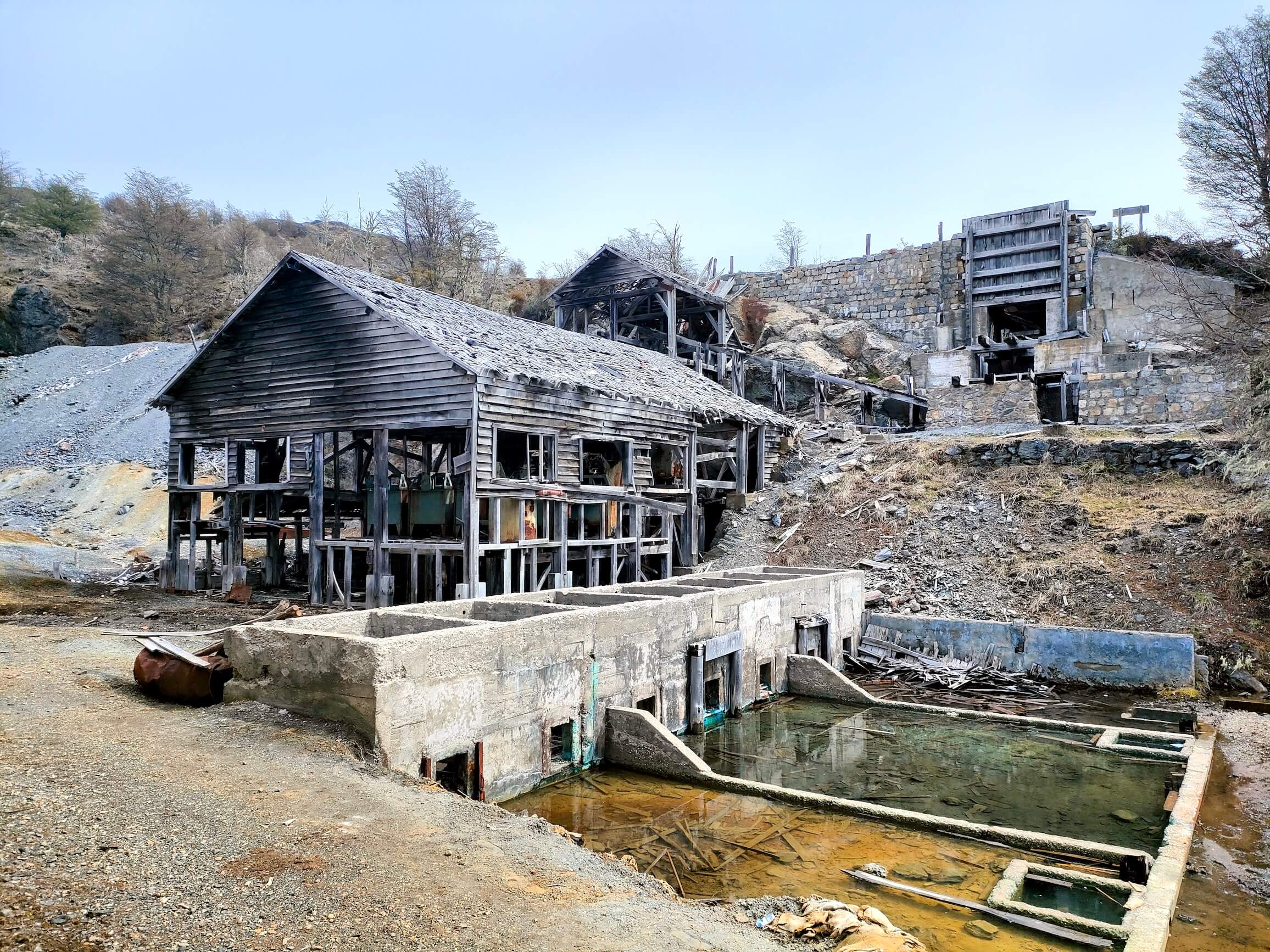 Main building of the mine