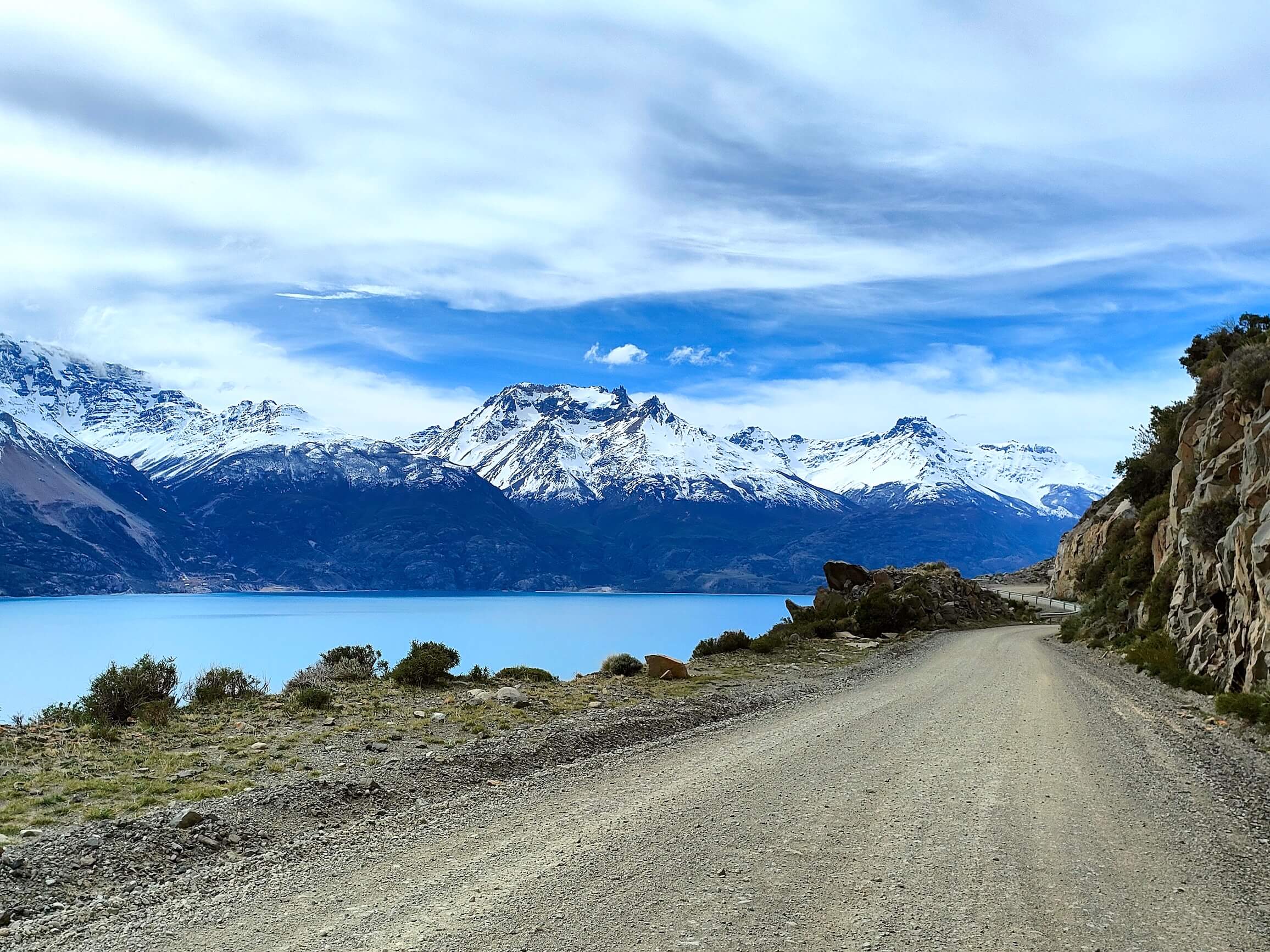 But the road is very scenic, no matter how you look at it