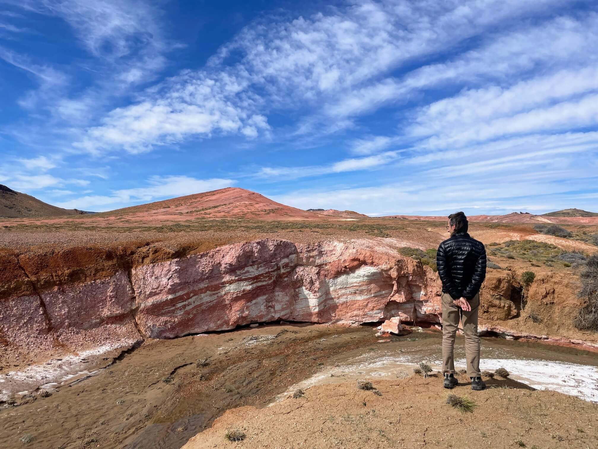 Red Hills and a Small Canyon