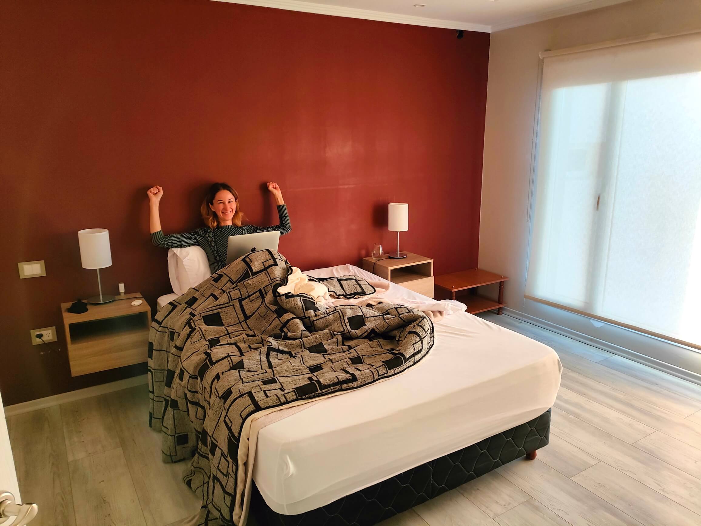 Bedroom on the second floor. Writing a diary :)