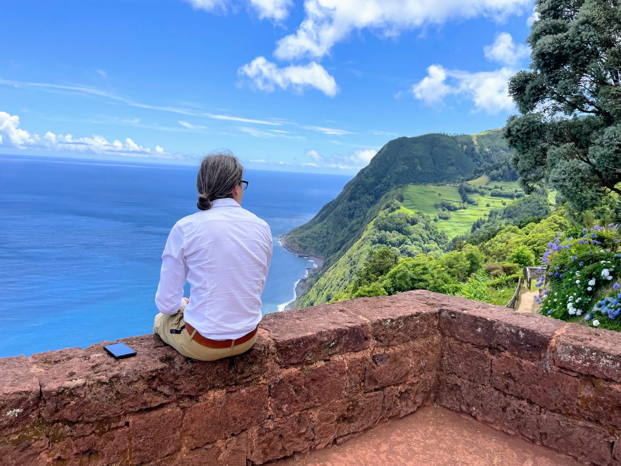 Одна из лучших смотровых площадок - Miradouro da Ponta do Sossego