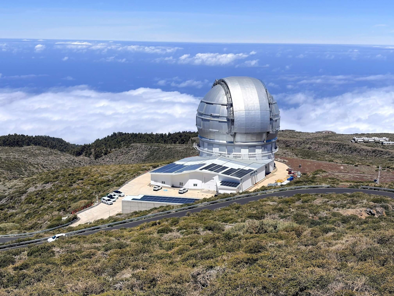 Телескоп Gran Telescopio de Canarias. Скоро мы будем под куполом!