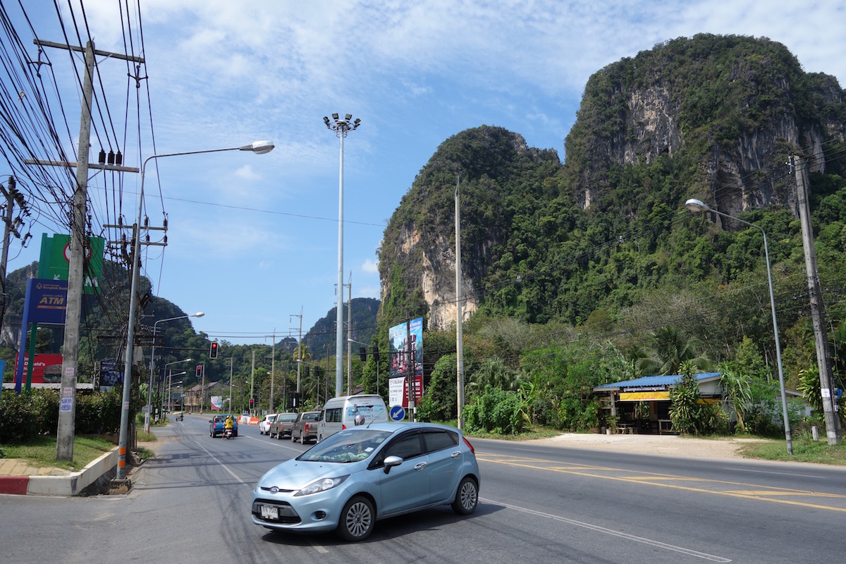 On the way to Ao Nang.