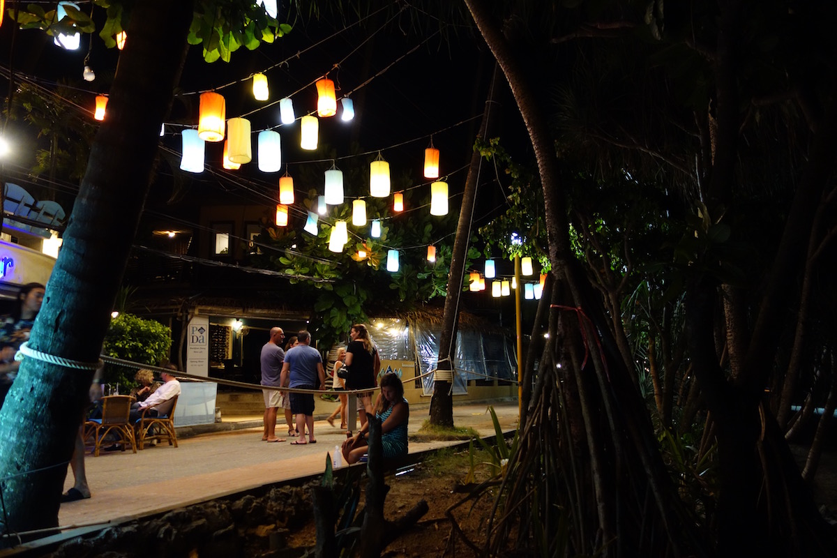 The promenade in Ao Nang