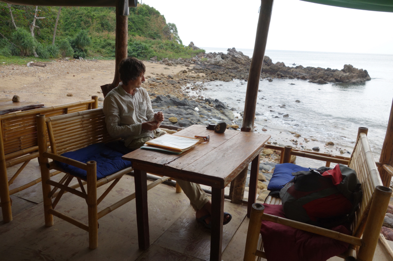 Lunch with a sea view
