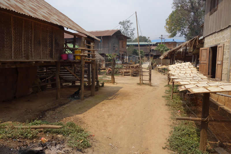 In the village
